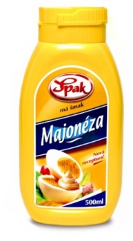 Spak -Mayonnaise 500 ml Plaste
