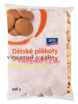 ARO Piškoty dětské 500g Teegebäck Kinder Keks
