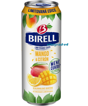 Birell Mango/ Citron nealkoholické pivo 6x500ml Mango-Citrone