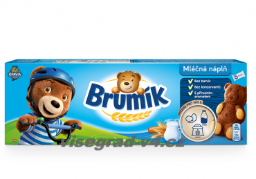 Opavia Brumík s mléčnou náplní 1x150g Kindergebäck Milch Füllung