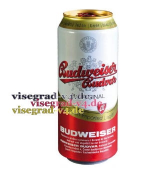 Budweiser Budvar pivo světlý ležák 500ml BüchseBudweiser Lager