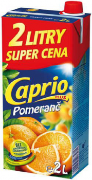 CAPRIO PLUS Fruchtsaft Apfeline(Pommeranc) in Tetra Pack 2 l