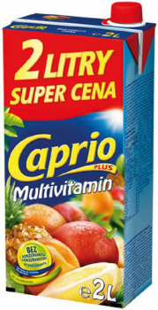 CAPRIO PLUS Fruchtsaft Multivitamin in Tetra Pack 2 l