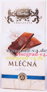 Carla Čokoláda mléčná 80g Milch Schokolade