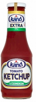 Kand Kečup extra s česnekem 520g / Kand Ketchup extra mit Knoblauch AKTION