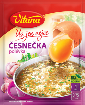 Vitana Už jen vejce Polévka česneková 1x22g Nur Ei dazu Knoblauchsuppe