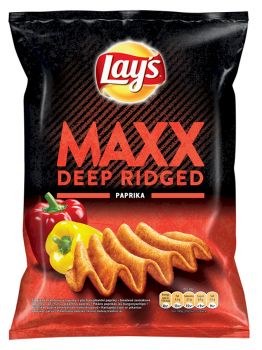 Lay's Maxx Chipsy paprika 14 x 55g / Lay's Maxx Chipsy Paprika