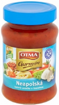Otma Gurmán Neapolitanische Sauce mit Knoblauch 350g Glutenfrei