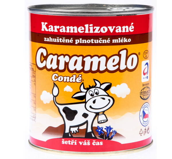Condé Caramelo Mléko slazené chlaz. 1kg gesüßte Caramell Milch