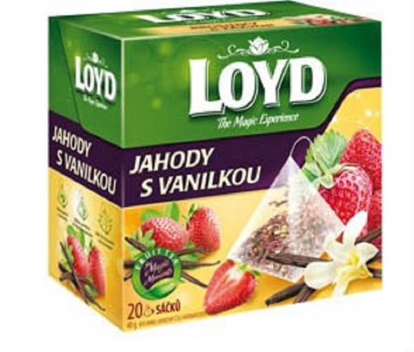 LOYD TEA_Erdbeer mit Vanille 20*2g Stck Paket