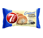 7Days Croissant Vanilla milk cream&Cookies 20x60g Vanill Milchcreme & Kekse