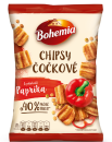 Bohemia Chipsy čočkové s příchutí paprika 10x65g Linsenchips Paprika geschmack