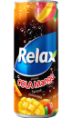 Relax Cola Mango 12x330ml Mango Cola Büchse